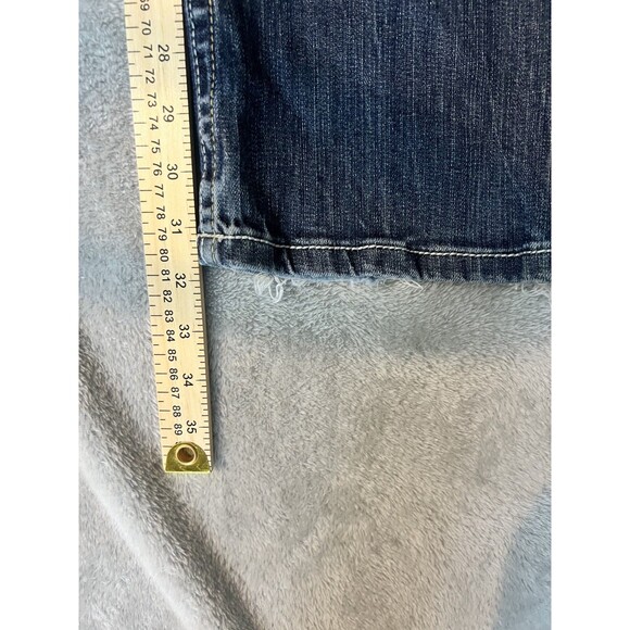 Cowgirl Tuff Western Jeans Women’s Size 26 Low Rise Raw Hem Straight Leg Studded - Picture 11 of 11